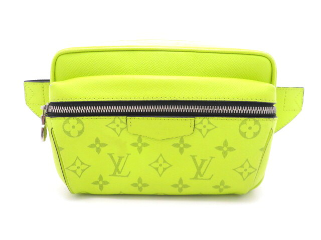 LOUIS VUITTON ルイ・ヴィトン 御徒面子 バムバッグ・アウトドア タイガラマ ジョーヌ M30251 ショルダーバッグ【中古】【473】