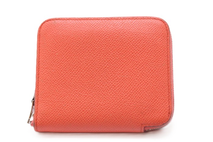 HERMES エルメス 御徒面子 アザップシルクインコンパクト  ローズジャイプール/SV コインケース ヴォーエプソン/絹地 ローズジャイプール/SV ローズジャイプール/SV レディース【中古】460