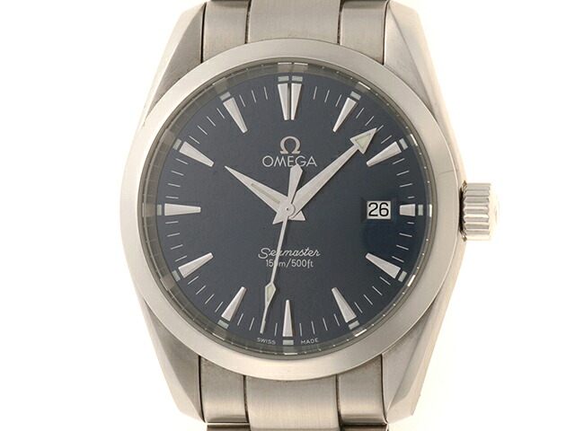 OMEGA ゼロ シーマスター アクアテラ 2518.80 ステンレス鋼 米国海軍 メンズ 石英 2148104114235【中古】【430】