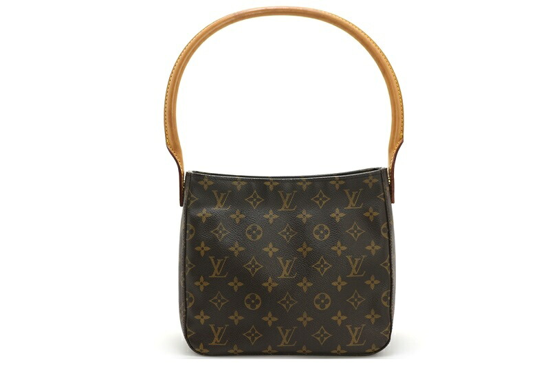 LOUIS VUITTON ルイ・ヴィトン 御徒面子 ルーピングMM  M51146 トートバッグ モノグラム【中古】