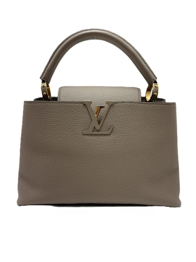 LOUIS VUITTON ルイ・ヴィトン バッグ カプシーヌPM ガレ トリヨンレザー バッグ M42263 ハンドバッグ レザー ベージュ レディース【中古】436｜質屋　大黒屋