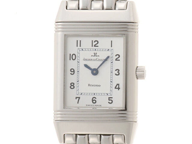 JAEGER-LECOULTRE ジャガー・ルクルト 気泡管水準器ソ 古典派音楽 二重奏 並み並み Q2608120 ウォッチ SS  しろがね色文字記号盤 手一巻き レディース【中古】473