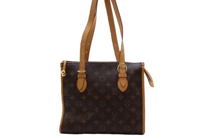 LOUIS VUITTON ルイ・ヴィトン 御徒面子 ポパンクール・オ  モノグラム M40007 トートバッグ モノグラム帆布 モノグラム レディース【中古】460