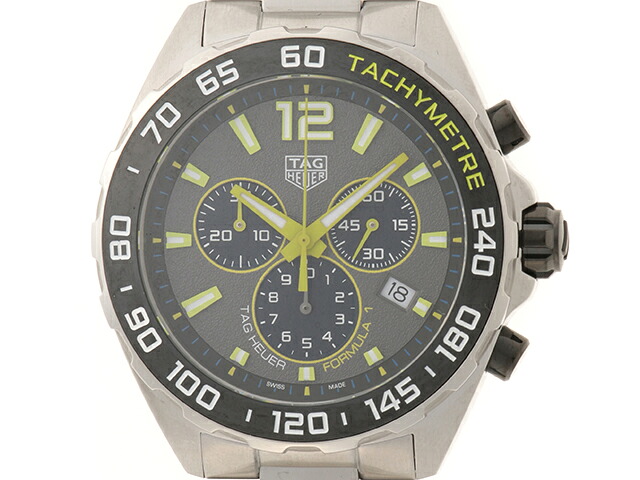TAG HEUER タグホイヤー ウォッチ フォーミュラ1 クロノグラフ CAZ101AG.BA0842 腕時計 ステンレススチール グレー文字盤 メンズ 2148104013873 【200】【中古】|質屋 大黒屋
