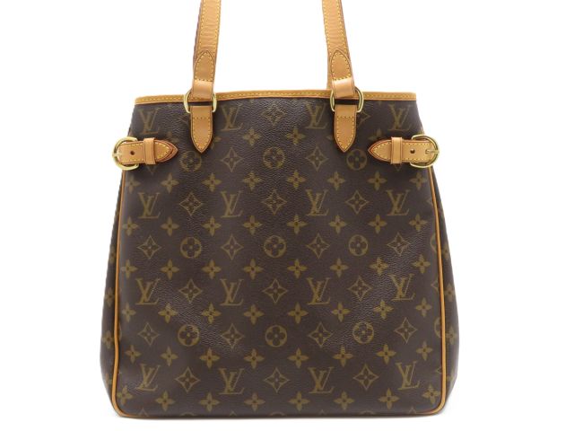 LOUIS VUITTON ルイ・ヴィトン 御徒面子 バティニョール・ヴェルティカル モノグラム  M51153 レディース【中古】431