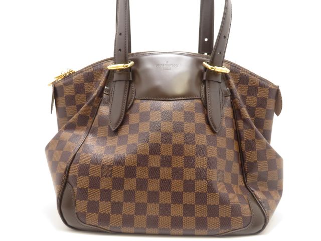 LOUIS VUITTON ルイ・ヴィトン バッグ ヴェローナMM ダミエ バッグ N41118 ハンドバッグ ダミエアズールキャンバス/ダミエ ブラウン【中古】【437】|質屋 大黒屋