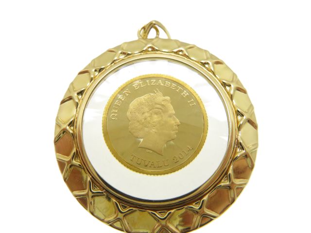 JEWELRY ジュエリー ジュエリー K24/K18/15.1g 貴金属・宝石 トップ ペンダントトップ K24イエローゴールド K24YG/K18イエローゴールド K18YG イエローゴールド レディース【中古】431|質屋 大黒屋