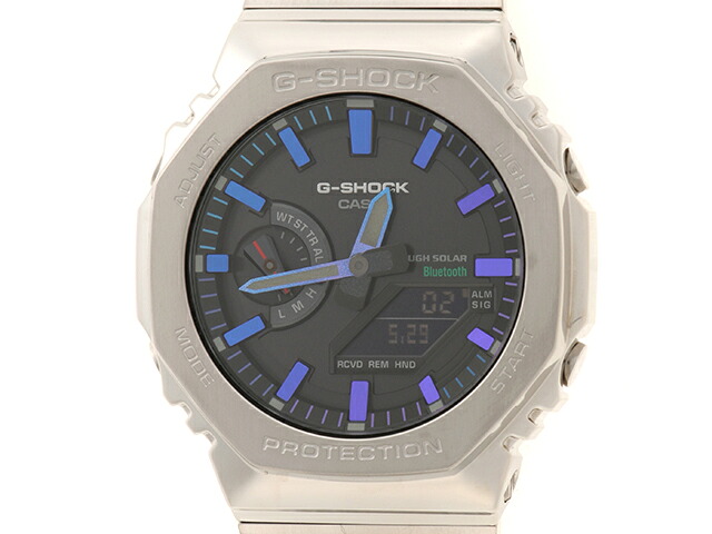 CASIO カシオ ウォッチ G-SHOCK FULL METAL 時計 GM-B2100PC-1AJF 腕時計 メタル ブラック メンズ【中古】【437】｜質屋　大黒屋
