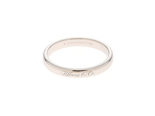 TIFFANY&Co. ティファニー 貴金属・宝石 バンド リング 指輪 Pt950 プラチナ 16号 5.2g 2120500317281【中古】200|質屋 大黒屋
