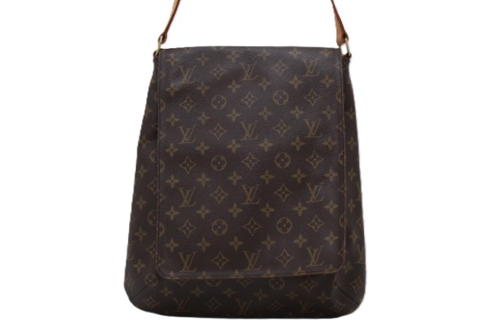 LOUIS VUITTON ルイ・ヴィトン バッグ ミュゼット モノグラム M51256 ショルダーバッグ モノグラムキャンバス ブラウン ユニセックス【中古】460｜質屋　大黒屋