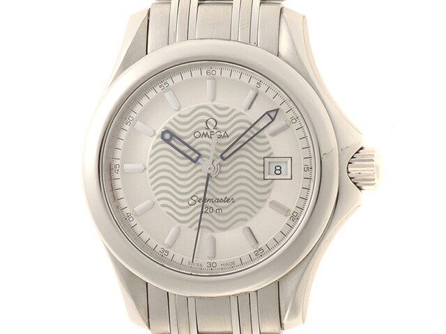 OMEGA オメガ ウォッチ シーマスター120m 【205】 時計 腕時計 ステンレススチール シルバー -刻印 レディース【中古】|質屋 大黒屋
