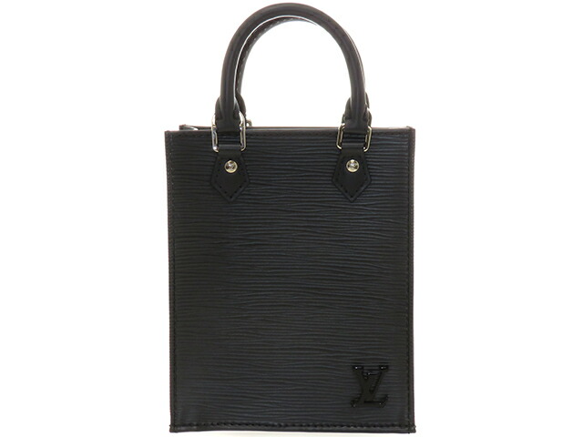 LOUIS  VUITTON  ルイ・ヴィトン  プティット・サックプラ   M69441  エピレザー ノワール   ショルダーバッグ  レディース【中古】【207】2148104140012