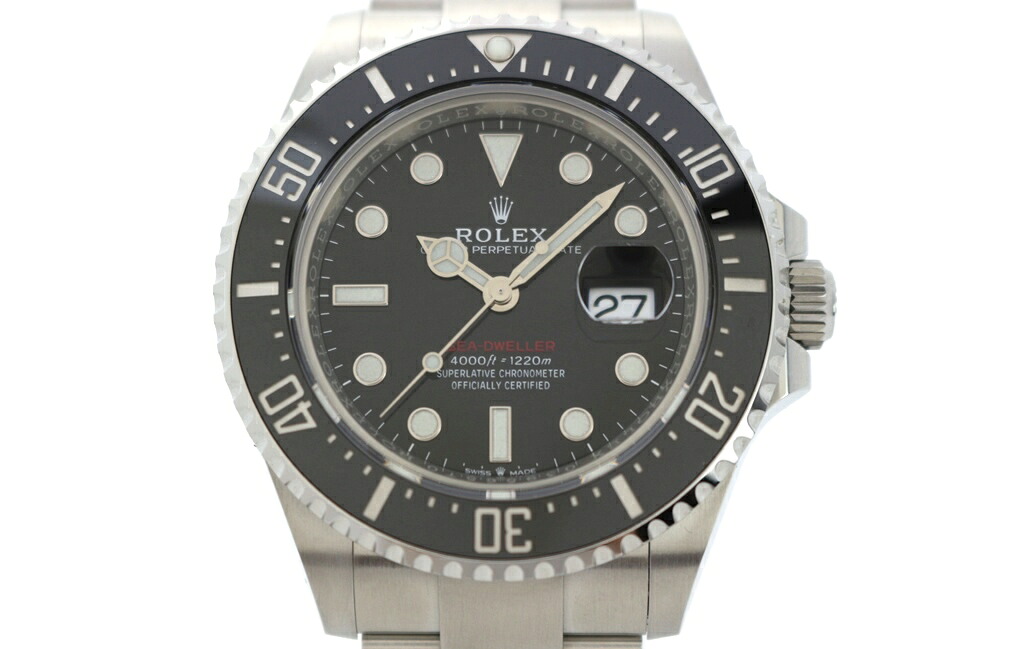 ROLEX ロレックス シードゥエラー（赤シード） 126600 ブラック ステンレススチール/セラミック メンズ 自動巻き 2120000379260 200 【中古】｜質屋　大黒屋