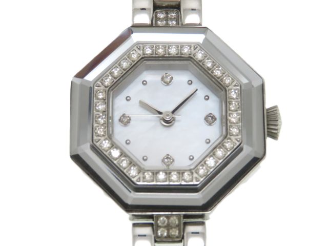 【ノーメンテナンス特価】ウォッチ Lunage Diamond0.30ct 時計 AD-029 腕時計 ステンレス レディース【中古】431｜質屋　大黒屋