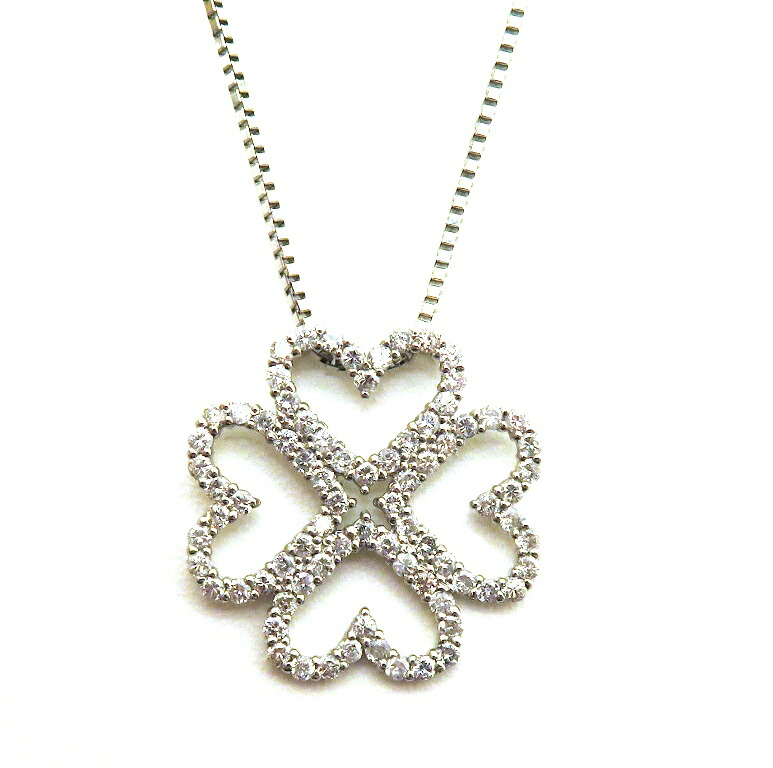 JEWELRY ジュエリー ジュエリー PT999/D1.00ct/約8.9g【205】 貴金属･宝石 ネックレス PT999 プラチナ Pt999/ダイヤモンド ホワイト レディース【中古】｜質屋　大黒屋