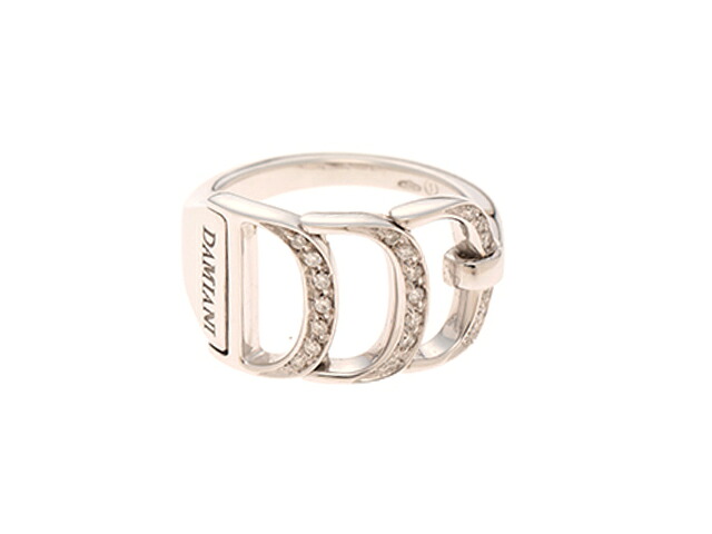 Damiani ダミアーニ ジュエリー ダミアニッシマR/WG/D/6.0g/#10 貴金属･宝石 リング・指輪 ホワイトゴールド 【中古】431｜質屋　大黒屋