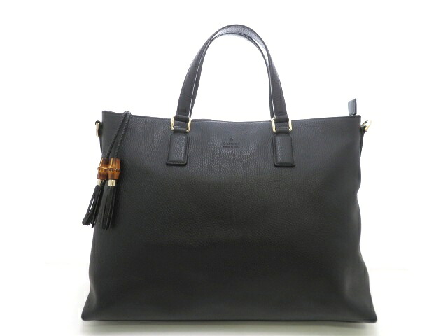 GUCCI グッチ 2WAYバッグ 365345 ショルダーバッグ カーフ ブラック【中古】【473】｜質屋　大黒屋 44,895円