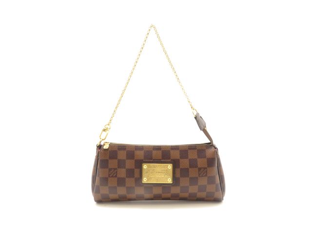 LOUIS VUITTON ルイ・ヴィトン バッグ エヴァ ダミエ ﾊﾞｯｸﾞ M55213 ショルダーバッグ ダミエキャンバス/ダミエ ブラウン レディース【中古】431｜質屋　大黒屋 105,452円