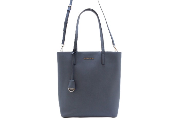 Michael Kors マイケルコース バッグ ヘイリー ラージ トートバッグ ブルー 型押し 30T6SH3T3L トートバッグ レザー ブルー ユニセックス【中古】460｜質屋　大黒屋 12,432円