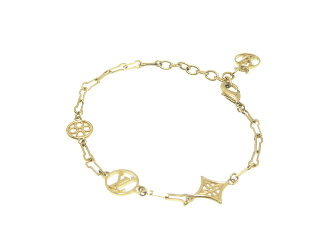 LOUIS VUITTON ルイ・ヴィトン 雑貨・小物 ブラスレ・フォーエバーヤング GP アクセサリー M69584 ブレスレット GP GP ゴールド ゴールド ユニセックス【中古】431|質屋 大黒屋