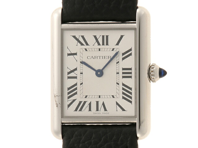CARTIER カルティエ マストタンク ソーラービート WSTA0059 腕時計 ステンレススチール シルバー ソーラー レディース【中古】|質屋 大黒屋