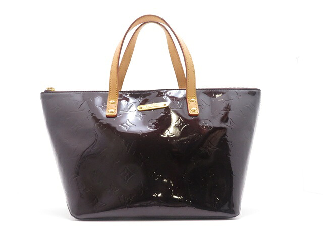 LOUIS VUITTON ルイ・ヴィトン バッグ ベルヴューPM ヴェルニ アマラント バッグ M93585 ハンドバッグ モノグラムヴェルニ ブラウン レディース【中古】431|質屋 大黒屋