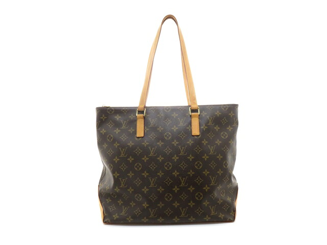 LOUIS VUITTON ルイ・ヴィトン バッグ カバ・メゾ モノグラム ﾊﾞｯｸﾞ M51151 トートバッグ モノグラムアンプラント/モノグラム ブラウン レディース【中古】437｜質屋　大黒屋 60,349円