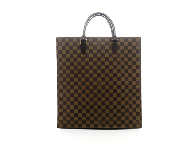 LOUIS VUITTON ルイ・ヴィトン バッグ サックプラ ダミエ N51140 トートバッグ ダミエキャンバス ブラウン ユニセックス【中古】437|質屋 大黒屋