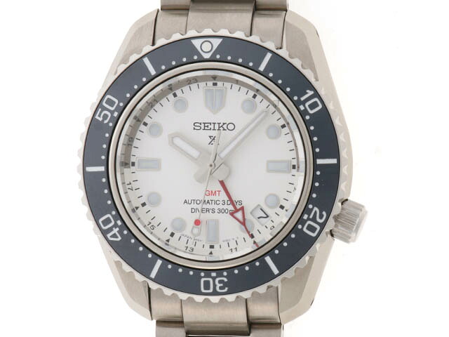 SEIKO セイコー プロスペックス ダイバースキューバ ダイバーズ 1968ヘリテージ GMT SBEJ029 腕時計 ステンレス/セラミック ホワイト文字盤 2025年正規品【中古】472｜質屋　大黒屋