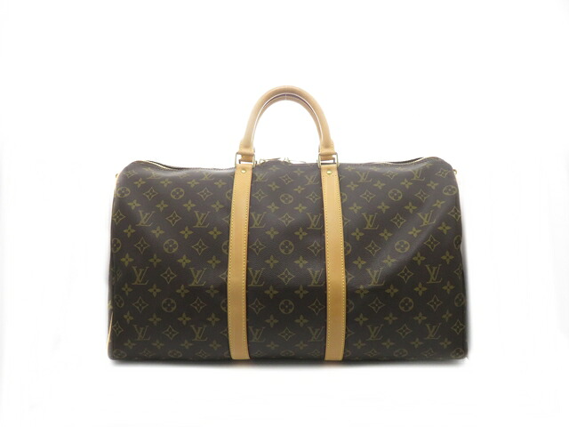 LOUIS VUITTON ルイ・ヴィトン バッグ キーポル・バンドリエール50 モノグラム M41416 ボストンバッグ モノグラムキャンバス ブラウン ユニセックス【中古】437｜質屋　大黒屋 100,485円