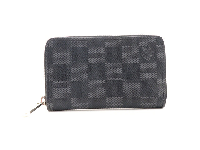 LOUIS VUITTON ルイ・ヴィトン バッグ ジッピー・コインパース ダミエ・グラフィット ｻｲﾌ･小物 N63076 コインケース ダミエアズールキャンバス/ダミエ グレー ユニセックス【中古】【437】｜質屋　大黒屋