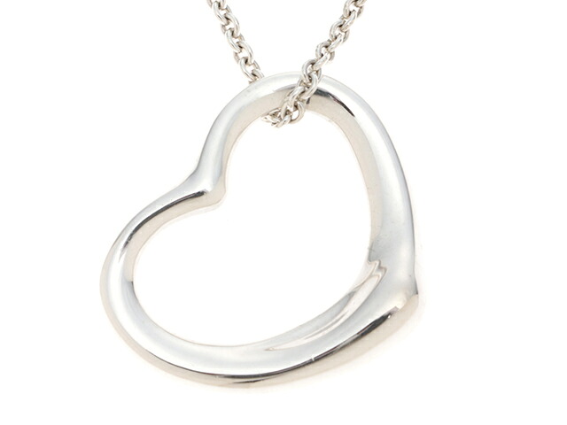TIFFANY&Co　ティファニー　オープンハートネックレス　シルバー　約5.7ｇ【中古】430｜質屋　大黒屋