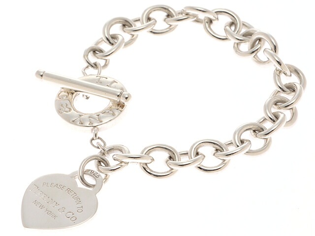 TIFFANY&Co. ティファニー リターントゥハートタグドグルブレスレット ブレスレット シルバー925 SV925 シルバー レディース【中古】460｜質屋　大黒屋