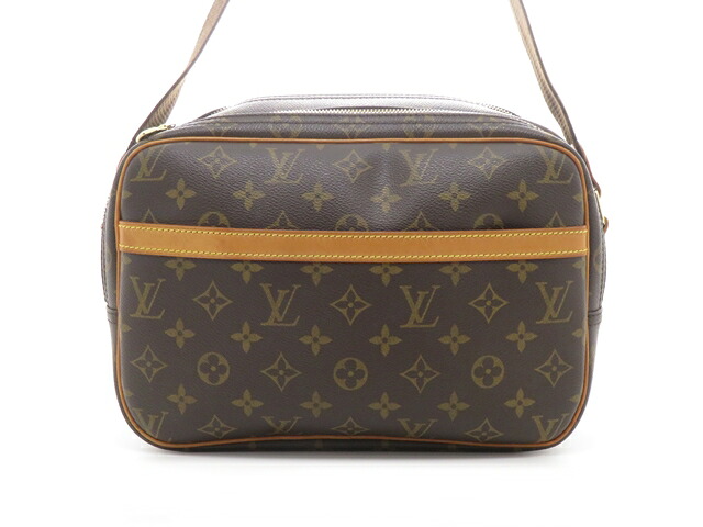 LOUIS VUITTON ルイ・ヴィトン バッグ リポーターPM モノグラム M45254 ショルダーバッグ モノグラムキャンバス ブラウン レディース【中古】437|質屋 大黒屋