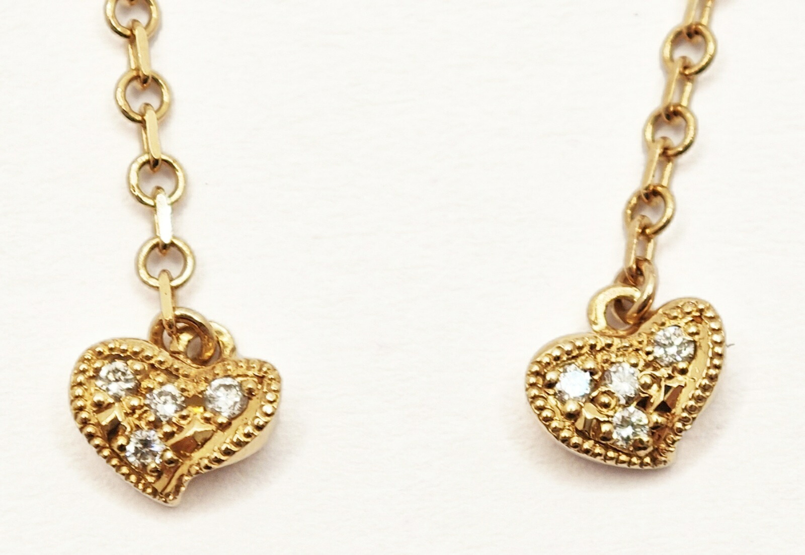 JEWELRY ジュエリー K18PG/D0.02*2/1.0g ピアス K18ピンクゴールド K18PG/ダイヤモンド ピンクゴールド レディース【中古】471|質屋 大黒屋