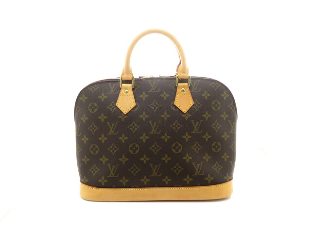 LOUIS VUITTON ルイ・ヴィトン バッグ アルマ モノグラム バッグ M51130 ハンドバッグ モノグラムエクリプス/モノグラム ブラウン レディース【中古】437|質屋 大黒屋