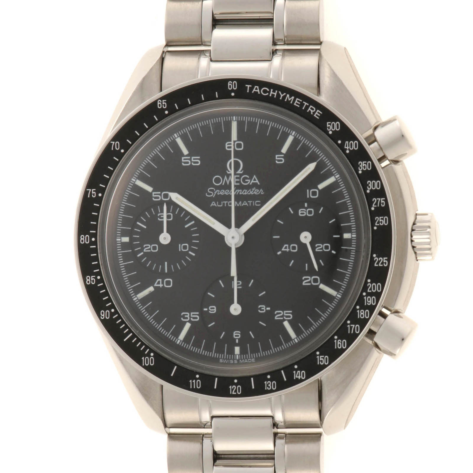 OMEGA オメガ スピードマスター リデュースド 3510.50 ブラック ステンレススチール メンズ 自動巻き 【中古】【200】｜質屋　大黒屋