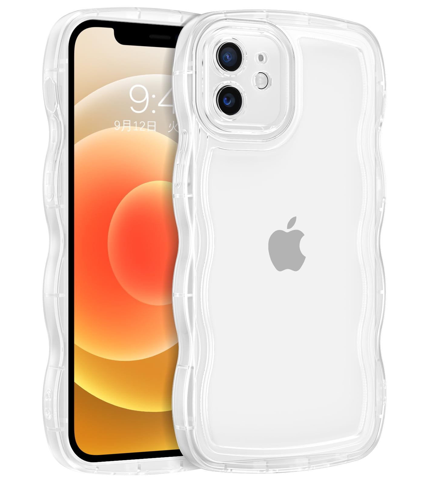 【楽天市場】BENTOBEN iPhone 12 Mini ケース クリア TPU 韓国 可愛い ウェーブ ソフト 滑り止め 薄型 軽量 耐