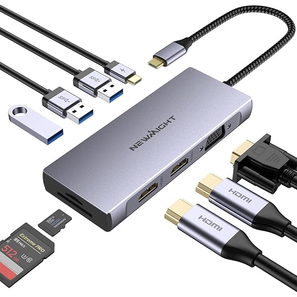 楽天市場】ドッキングステーションhdmi 2つ Dual Display USB C
