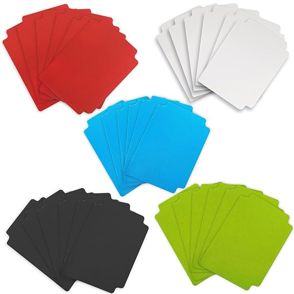 楽天市場】カードセパレーター 12Pセット 6色各2枚