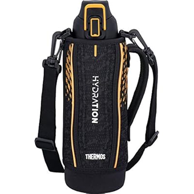 水筒 真空断熱スポーツボトル 1L ブラックオレンジ 保冷専用 FHT-1001F BKOR｜ダイコク屋本店店