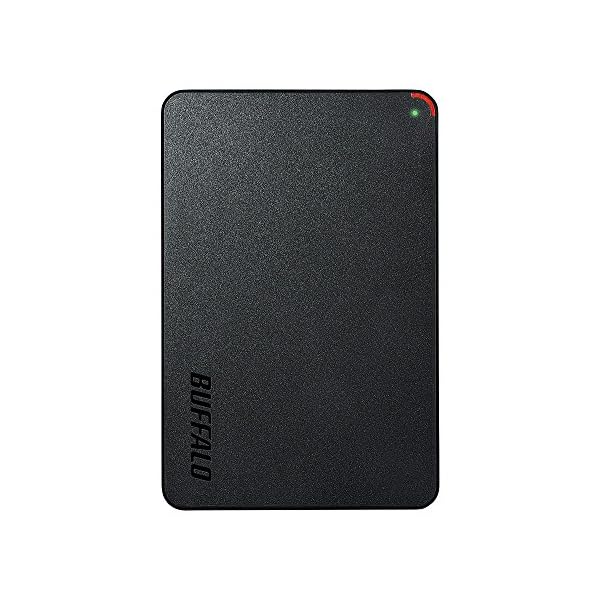 BUFFALO ミニステーション USB3.1(Gen1)/USB3.0用ポータブルHDD 2TB HD-PCFS2.0U3-BBA|ダイコク屋本店店