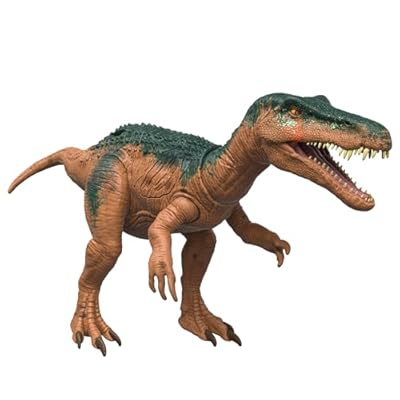 ジュラシックワールド(JURASSIC WORLD) ダメージ! ひかる バリオニクス【 恐竜 おもちゃ 】【全長:約38cm】 【4才~】 HTP68｜ダイコク屋本店店