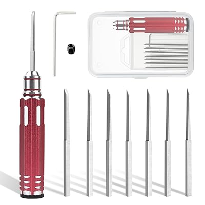 楽天市場】スジボリ タガネ 7つ刃セット ガンプラ ミニ四駆 フィギュア