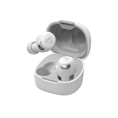 Victor HA-A30T2-W ワイヤレスイヤホン Bluetooth Ver.5.3 ノイズキャンセリング 適用業務相応う マルチポイント 足し加える27第四次元生まれ変わり マイクロホン付き添い人 小型 軽さ 外音摂取すること 雨合羽 白いこと