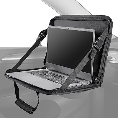 ハンドル テーブル 車 テーブル 角度調整可能 水平に保つ 助手席 テーブル 折りたたみ 軽自動車 車載用テーブル 車内仕事/食事/勉強/に便利 安定感 簡単取り付け 助手席 テーブル 様々な車種に対応 Ｍサイズ