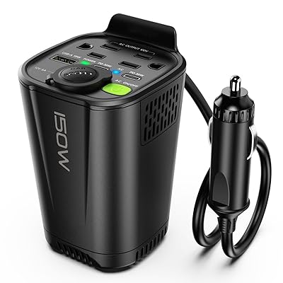 インバーター シガーソケット コンセント 150W 60Hz DC12VをAC100Vに変換 カーインバーター 修正正弦波 12V車専用 車載用インバーター AC100Vコンセント2個＆USB 急速給電（USB-C 30Wポート2個とUSB-A 18