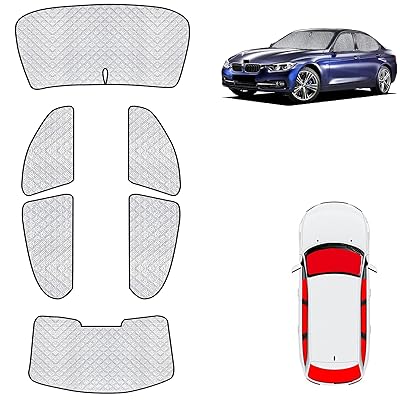 BMWに適用 3シリーズ F30 車中泊 サンシェード BMW 3シリーズ F30 F31 F34 専用 2012~2019年 サンシェード フルセット マルチサンシェード 遮光シェード 車中泊 仮眠 マルチサンシェード 断熱 遮光 高密度 紫外線カ|ダイコク屋本店店