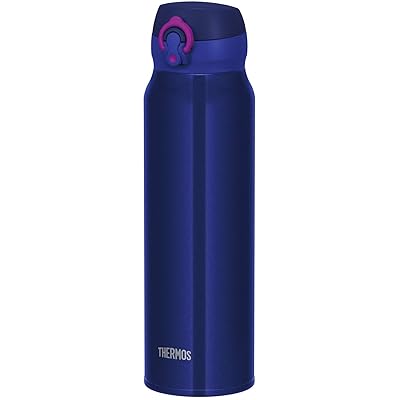 吸い筒 無意味さ断熱ケータイマグ 750ml ネイビーピンク JNL-754 NV-P