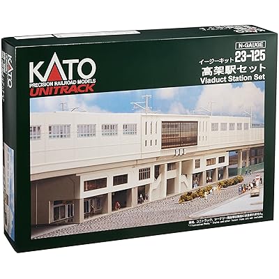 Nゲージ 高架駅仕掛ける 23-125 鉄道線路ひな型備品